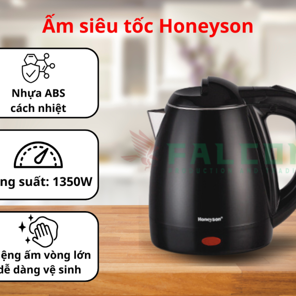 Ấm siêu tốc Honeyson K12