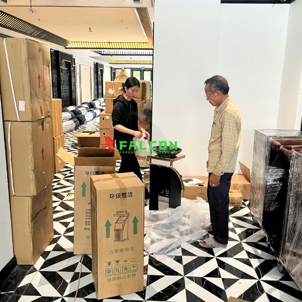 Quy trình nghiệm thu bàn giao thiết bị Falcon