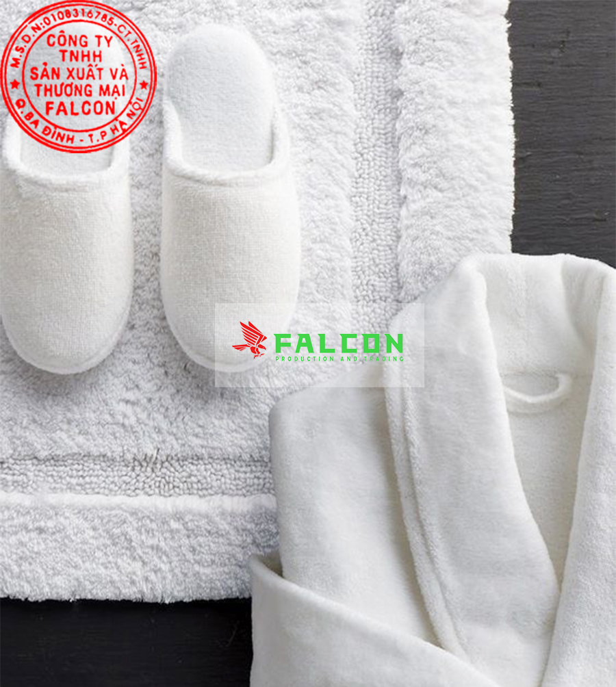 Áo choàng tắm sợi bông khách sạn cao cấp