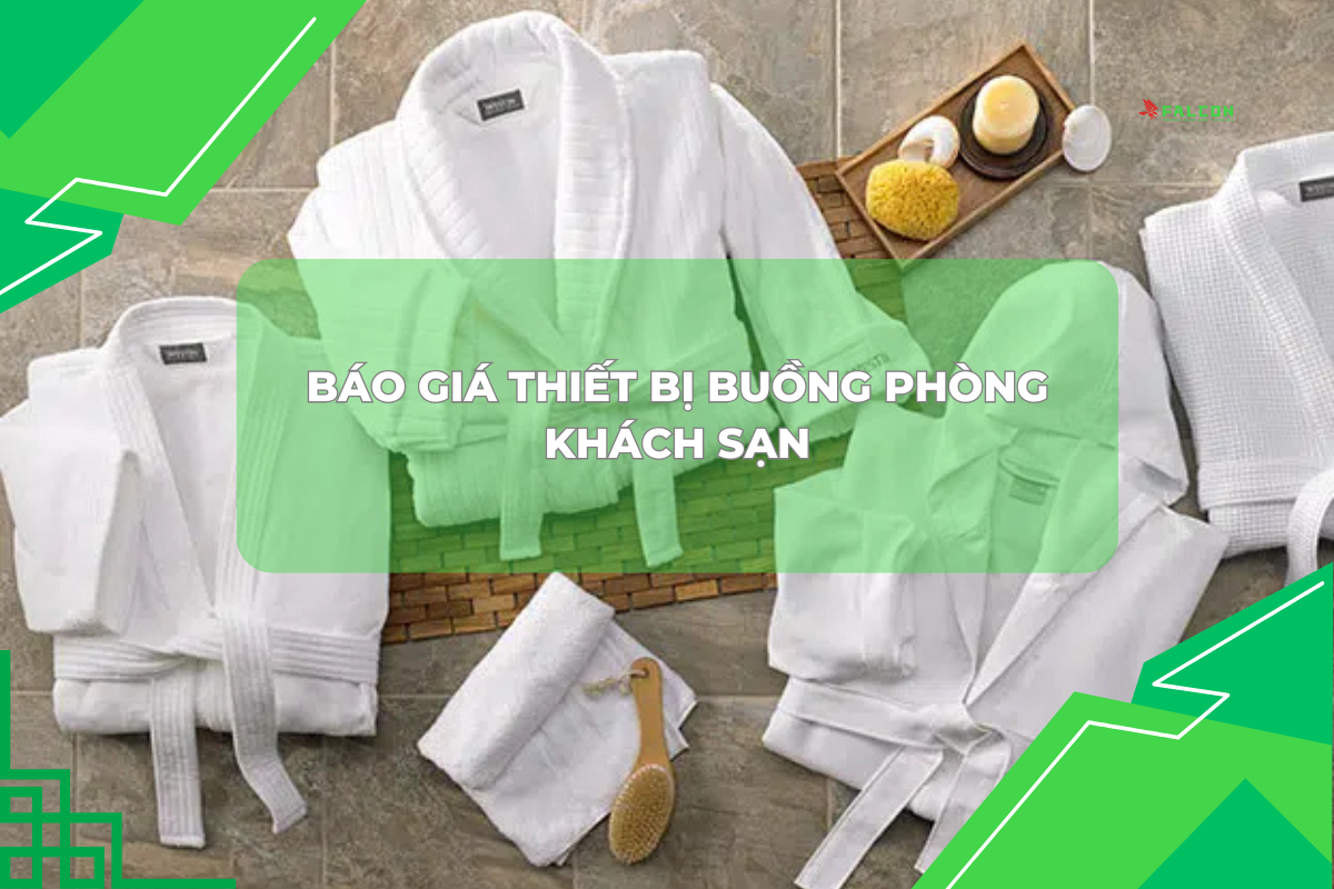 bảng báo giá thiết bị buồng phòng của Falcon