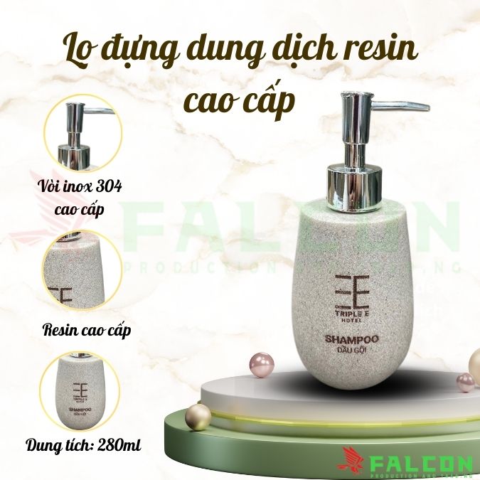 Bình đựng dung dịch resin vòi inox 304