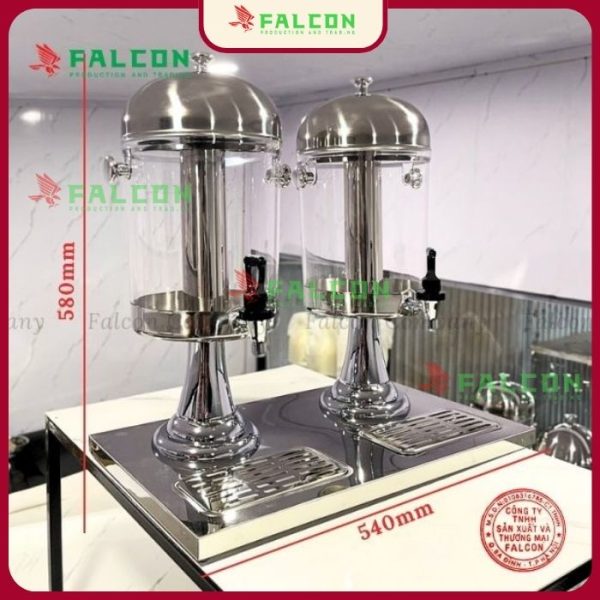 Bình đựng nước trái cây 2 ngăn