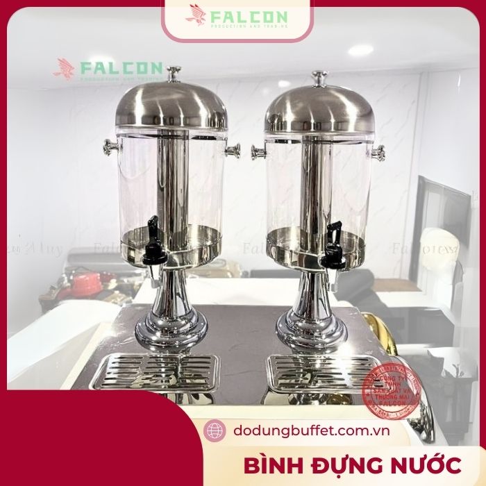 Bình đựng nước trái cây 2 ngăn