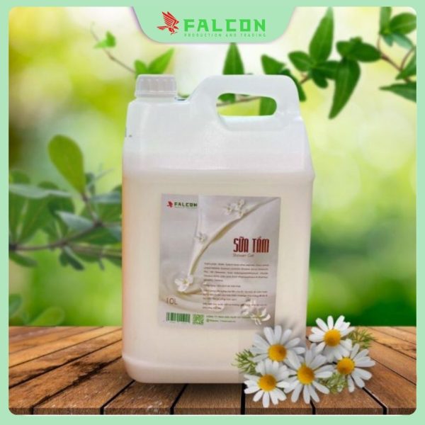 Can sữa tắm 10 L