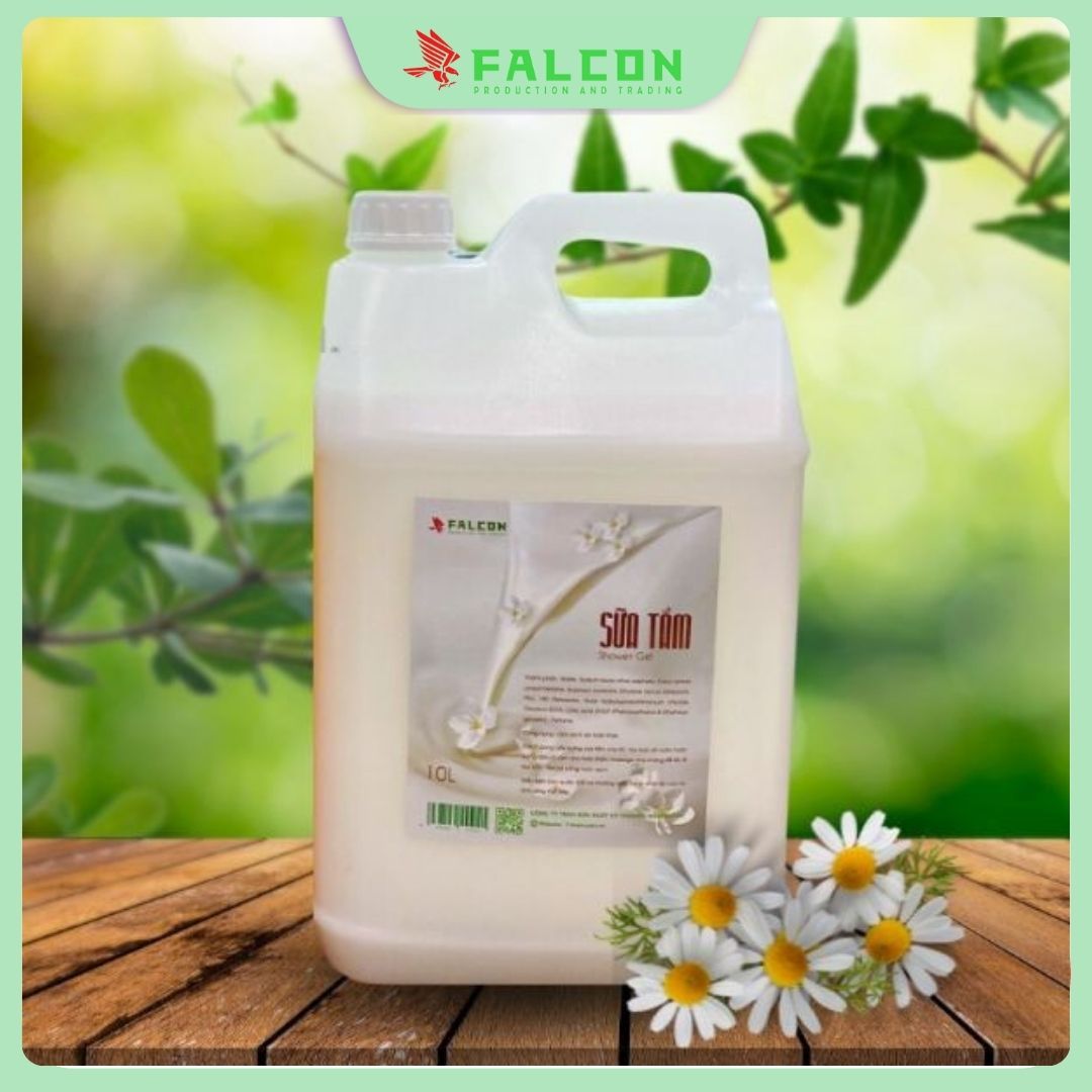 Can sữa tắm 10 L