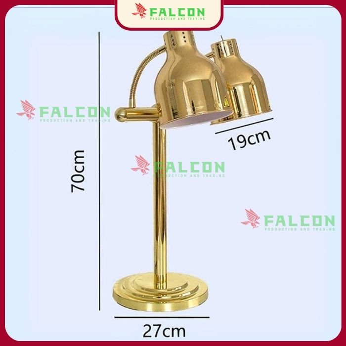 Đèn hâm nóng thức ăn để bàn cho buffet