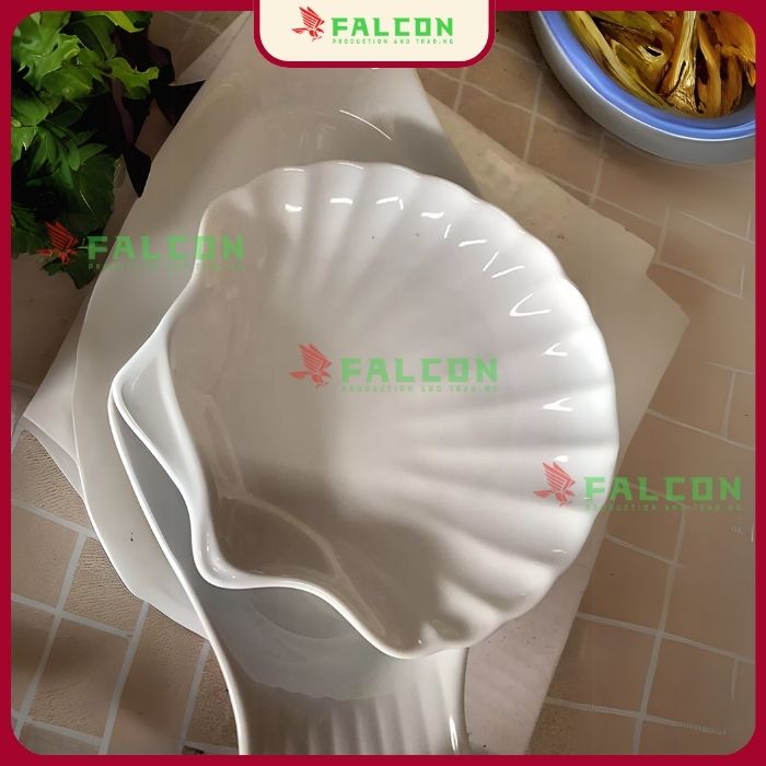 Đĩa sò - phụ kiện sứ