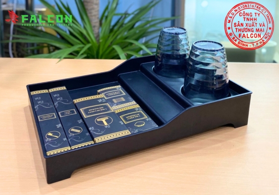 Khay Amenities khách sạn thiết kế cao cấp, hiện đại