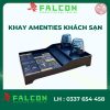 Khay Amenities khách sạn cao cấp tiện lợi cho phòng tắm khách sạn