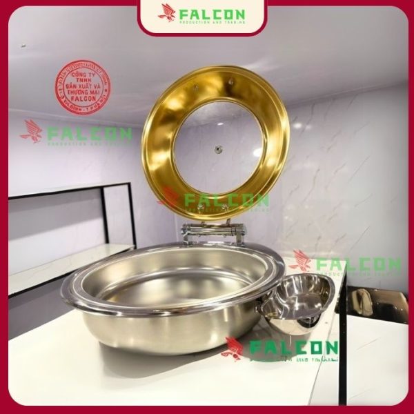 Nồi buffet tròn bếp từ cao cấp