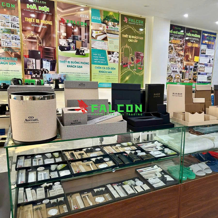 Showroom trưng bày thiết bị khách sạn tại 100 Hồng Đô, Nam Từ Liêm, Hà Nội