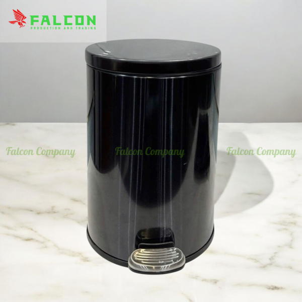 Thùng rác nano đạp chân hình tròn
