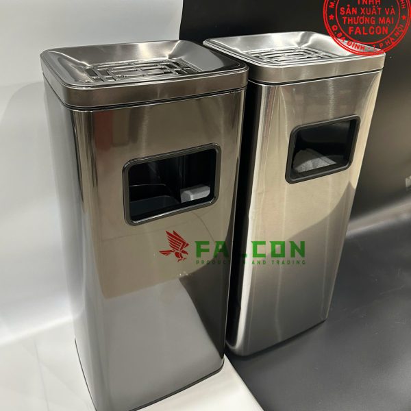 Thùng rác gạt tàn nano hình chữ nhật