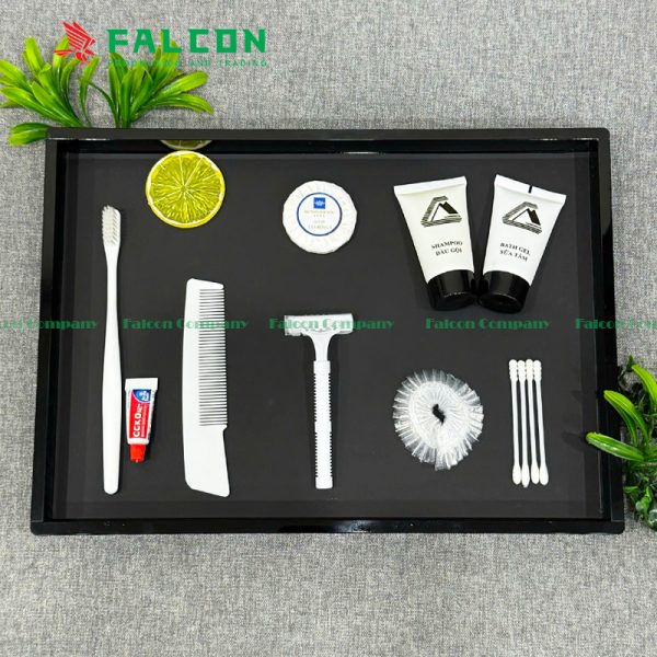 Bộ ruột combo amenities trắng